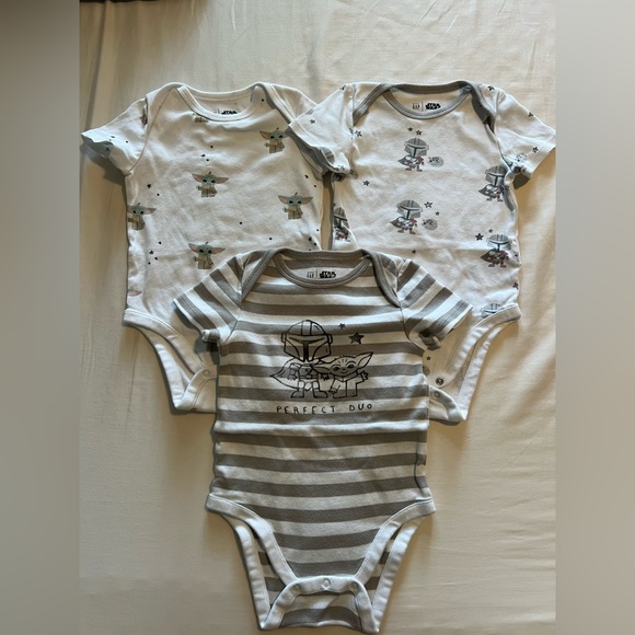 GAP Other - Star Wars baby onesies